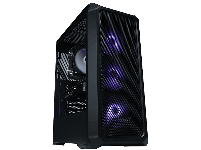 PC Gaming - EPICAL-Q  Flash, AMD Ryzen 7 5700X, 32 GB RAM, 1 TB SSD, GeForce RTX™ 5060, Windows 11 Home, Negro — foto 2