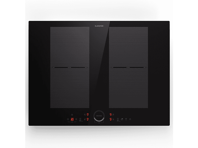 Placa de inducción - KLARSTEIN Delicatessa 70 Flex, 4 zonas, 72 cm, Negro — foto 1