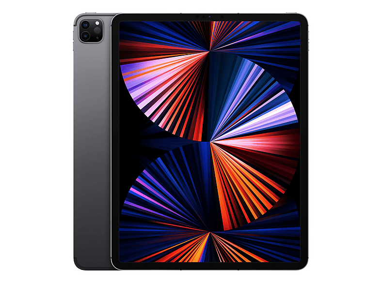 APPLE 1506557 MHR43TY/A IPAD PRO 12.9 WF CL 128 GRY, 128 GB, Gris espacial, 12,9 " Retina, 8 GB RAM, Apple M1, Tablet iOS
