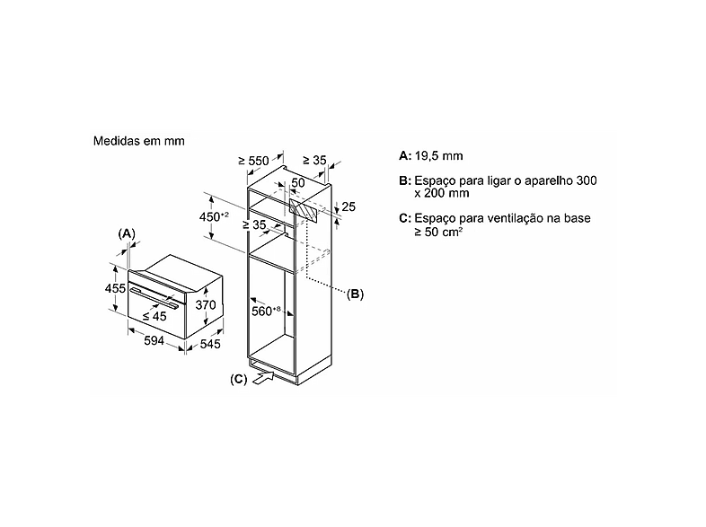 Microondas integrable - SIEMENS CE732GXB1, 1000 W, 5 potencia, 36 l, Not available — foto 5