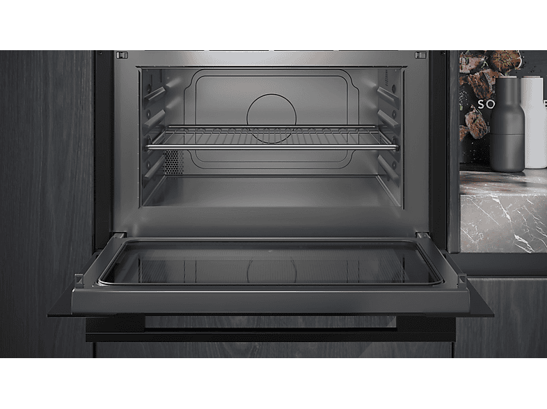 Microondas integrable - SIEMENS CE732GXB1, 1000 W, 5 potencia, 36 l, Not available — foto 8