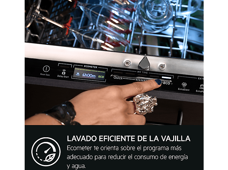 Lavavajillas integrable 45 cm - AEG FSE73507P, 10 servicios, 7 programas, 446 mm, Blanco — foto 7