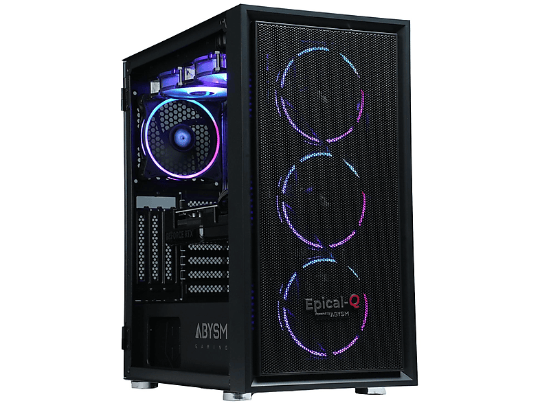 PC Gaming - EPICAL-Q  Berm, Intel Core i7 14700KF, 32 GB RAM, 2 TB SSD, GeForce RTX™ 5060 Ti, Windows 11 Home, Negro