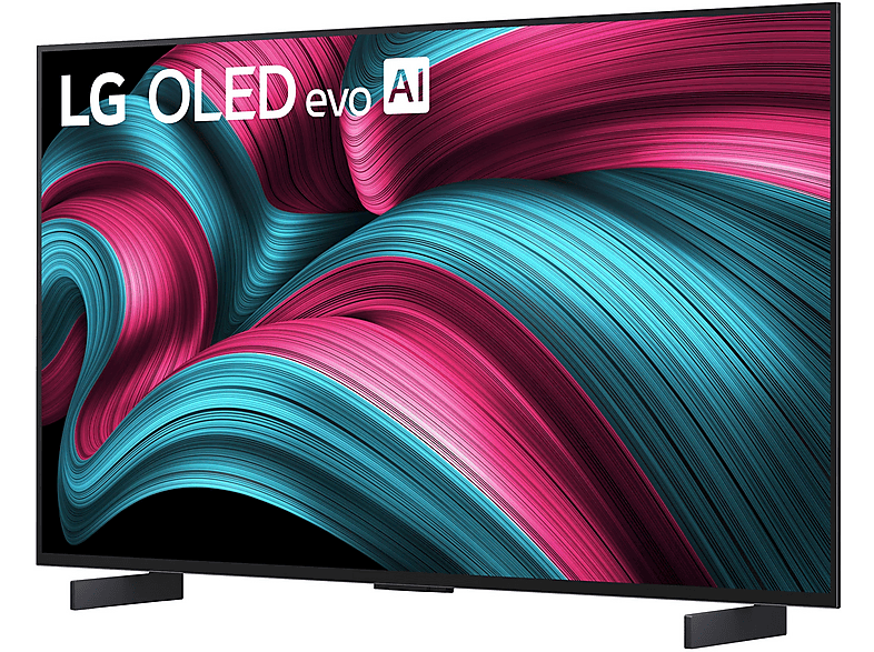 TV OLED - LG OLED evo AI C5 OLED42C51LA, UHD 4K, α9 Gen 8 AI Processor 4K, Smart TV, Negro — foto 3