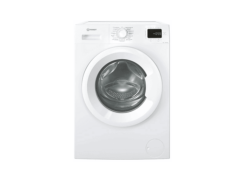 Lavadora carga frontal - INDESIT IM 762 MY TIME SPT, 7 kg, 10 programas, Blanco