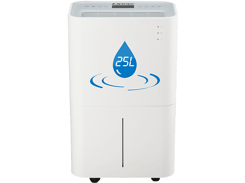 Deshumidificador - JOCEL JDE002173 25L, 4 l, 50 m², Blanco