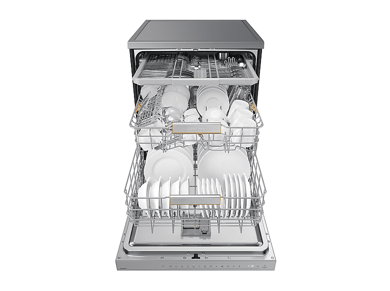 Lavavajillas libre instalación 60 cm - SAMSUNG DW60DG790FSL, 14 servicios, 9 programas, 598 mm, Grey — foto 4