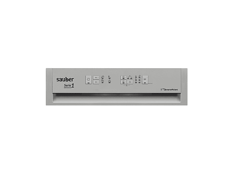 Lavavajillas libre instalación 45 cm - SAUBER SERIE 1-DW453X V, 4 programas, 44,8 cm, Inox — foto 3