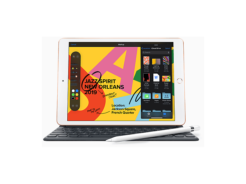 APPLE iPad, 32 GB, Oro, 10,2 ", 32 GB RAM, Apple, A10, Tablet iPadOS — foto 4