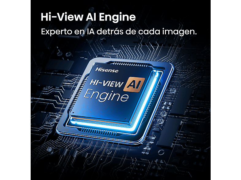 TV Mini LED 55" - Hisense 55E8S, UHD 4K, Quad Core / MT9618, Total HDR, Subwoofer integrado, IA 4K, Negro — foto 12