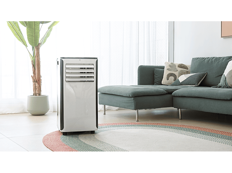 Aire acondicionado portátil - Cecotec ForceClima 9500 Soundless Heating Connected, 2268 fg/h, Bomba de calor, 5 modos, 3 veloc, Mando, Wi-Fi, Blanco — foto 4