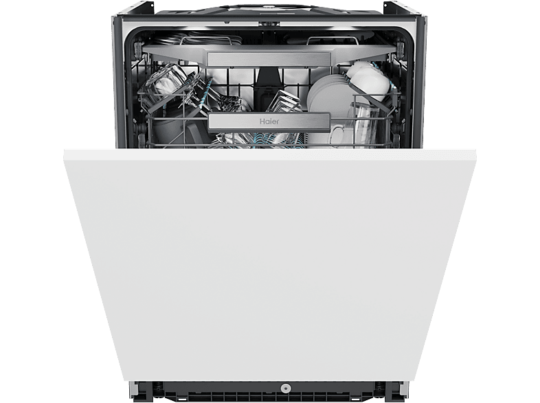 Lavavajillas integrable - Haier I-Pro Shine Series 6 XS 4A4M3PB, 14 servicios, 10 programas, 60 cm, Wi-Fi + Bluetooth, Sin panelar