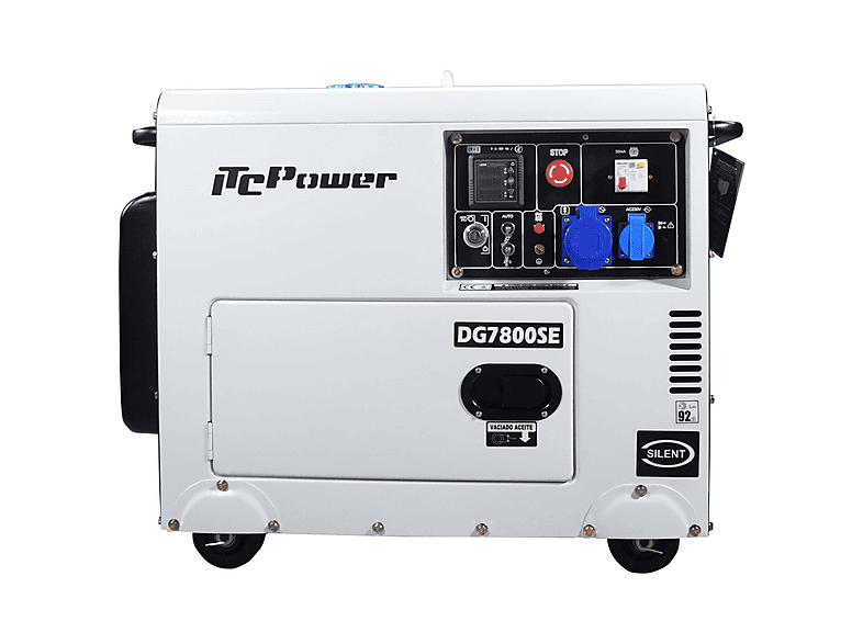 Generador eléctrico - ITC POWER DG7800SE
