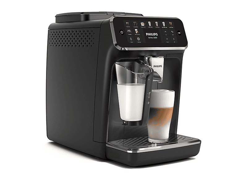 Cafetera superautomática - Philips 5500 Series EP5541 |  15 bar, 1500 W, Deposito 1.8 l, Deposito leche 0.26 l, 2 tazas, Negro — foto 2