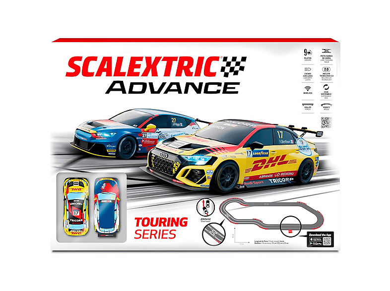 Coche de juguete - SCALEXTRIC Scalextric Advance Touring Series