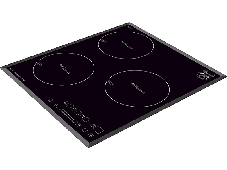 Placa de vitrocerámica - KAISER KCT 4746 FI, 3 zonas, 45 cm, Negro — foto 3