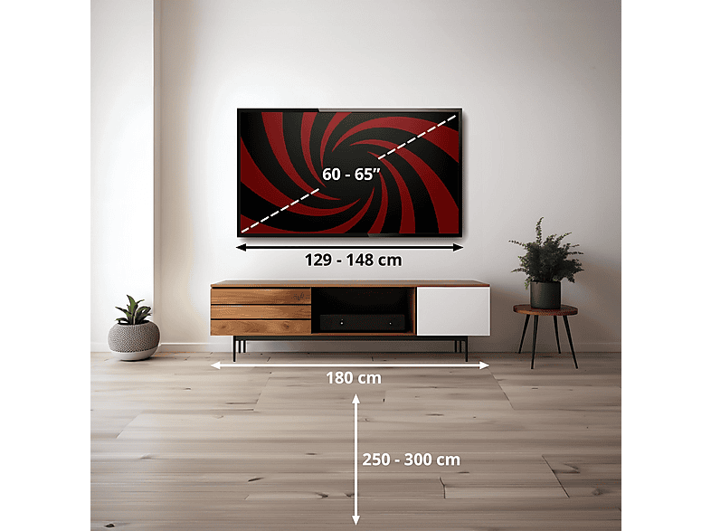 TV Neo QLED 65" - SAMSUNG TQ65QN73FATXXC, QLED 4K, NQ4 AI Gen2 Processor, Smart TV, DVB-T2 (H.265), Negro — foto 2
