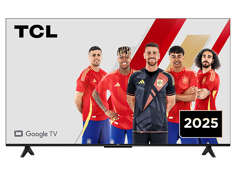 TV LED 43" - TCL 43P6K, UHD 4K, HDR, AiPQ, Google TV, Dolby Atmos, Negro