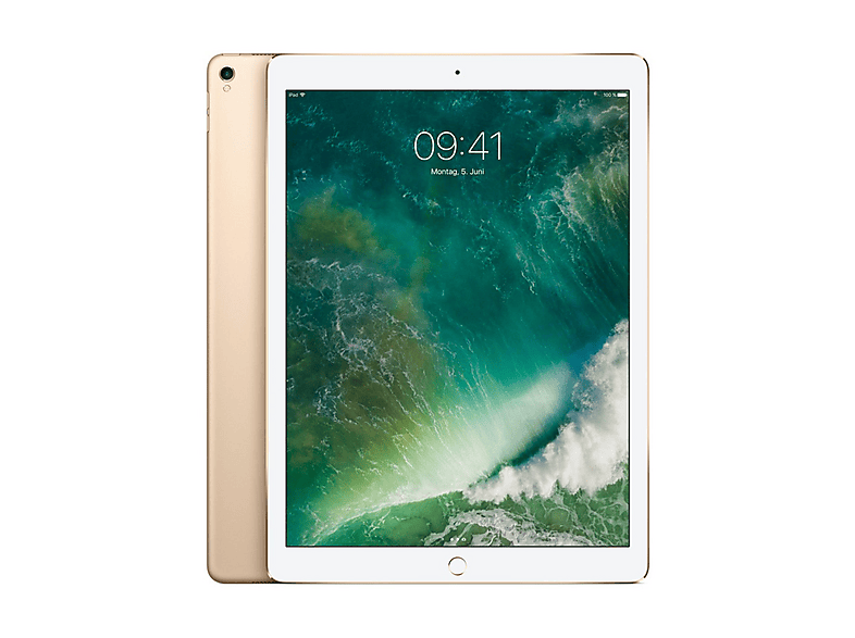 APPLE iPad Pro 12.9 (2017) Wi-Fi, 64 GB, Oro, 12,9 ", 64 GB RAM, Apple A10X Fusion, Tablet iOS