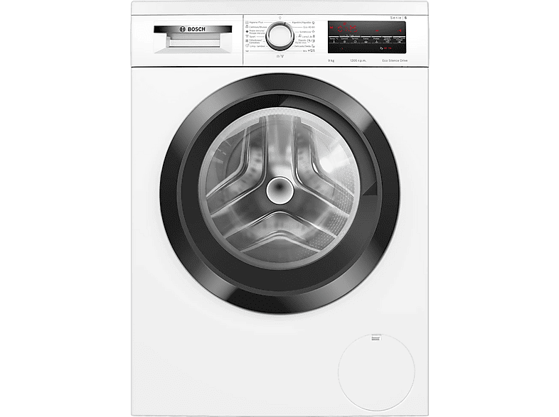 Lavadora carga frontal - BOSCH Serie 6 WUU24T64ES, 9 kg, White — foto 1