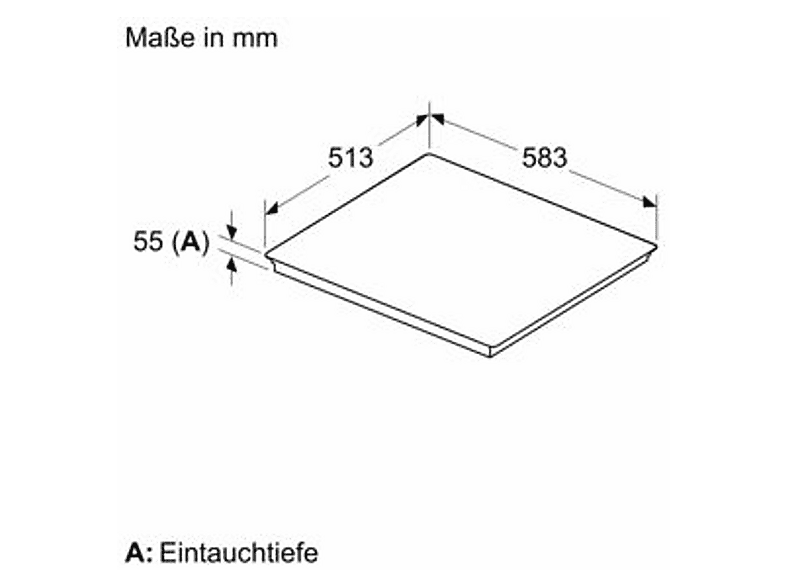 Placa de inducción - BOSCH PVQ645HB1E, 4 zona(s) zonas, 583 mm, Negro — foto 6