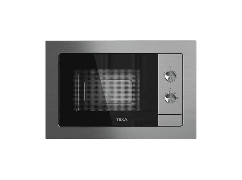 Microondas - TEKA 112080002 MB 6200 BI INOX, 1 kW, 5 potencia, 1 l, Not available