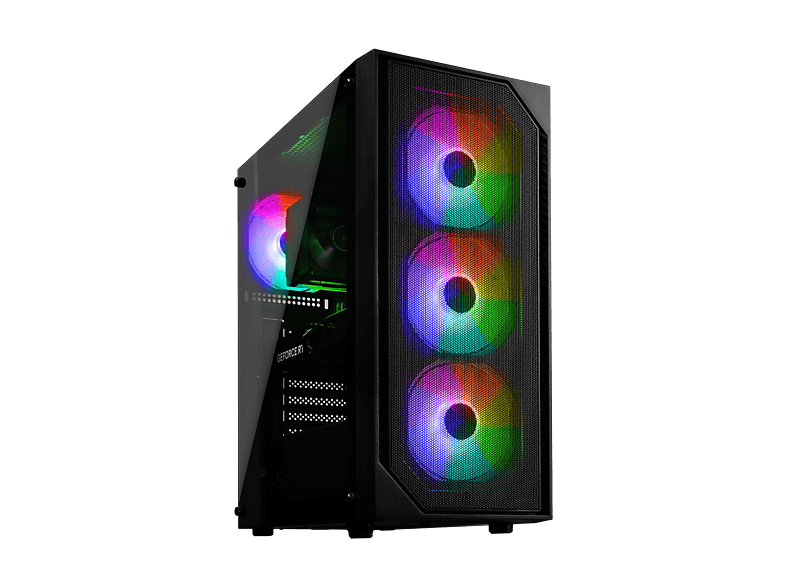PC Gaming - CYBERNERDS | V1 | PC Gaming Esencial |, AMD Ryzen 7 5700G (8 x 3.80 GHz con TurboBoost hasta 8 x 4.60 GHz), 16 GB RAM, 1000 GB SSD, Radeon™ RX Vega 8, Windows 11, Negro