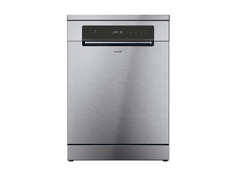 Lavavajillas - Candy Rapido' CNF 4A4S3PSX, 14 Servicios, 10 Programas, 60 cm, Motor Inverter, Wi-Fi, Inox — foto 1