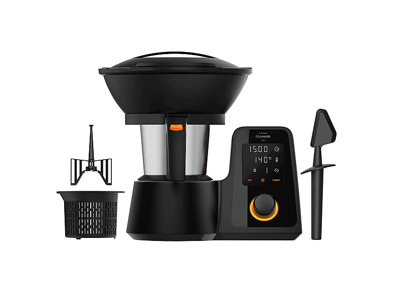 Robot de cocina - TAURUS MYCOOK GO, 1600 W, 4,5 l, Negro — foto 1