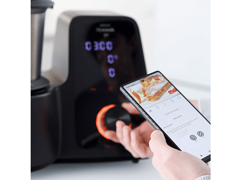 Robot de cocina - TAURUS MYCOOK GO, 1600 W, 4,5 l, Negro — foto 2