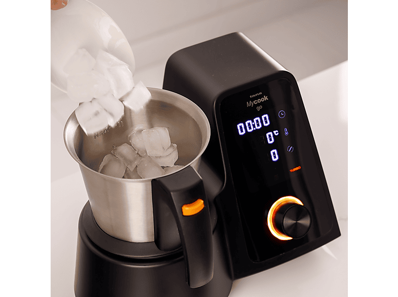 Robot de cocina - TAURUS MYCOOK GO, 1600 W, 4,5 l, Negro — foto 7