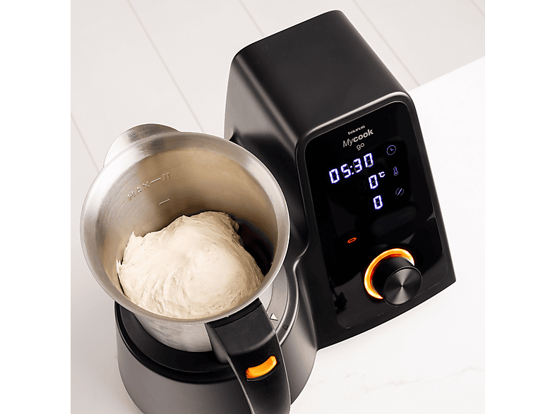 Robot de cocina - TAURUS MYCOOK GO, 1600 W, 4,5 l, Negro — foto 8