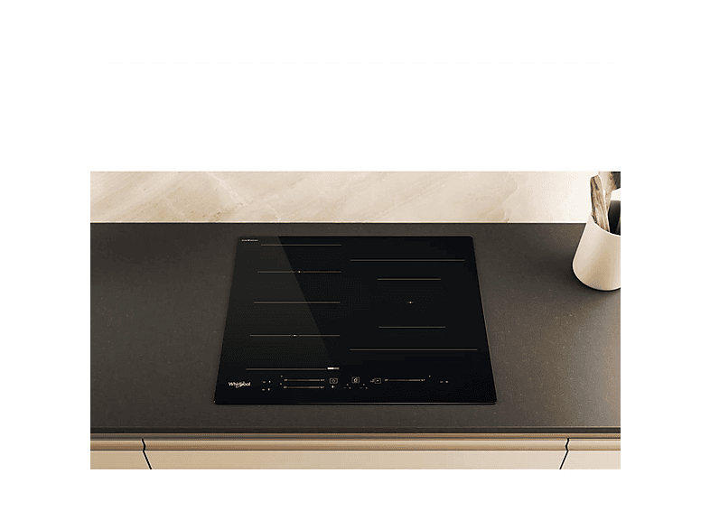 Placa inducción - WHIRLPOOL WF S9860 CPNE, 3 zonas, 590 mm, Negro — foto 3