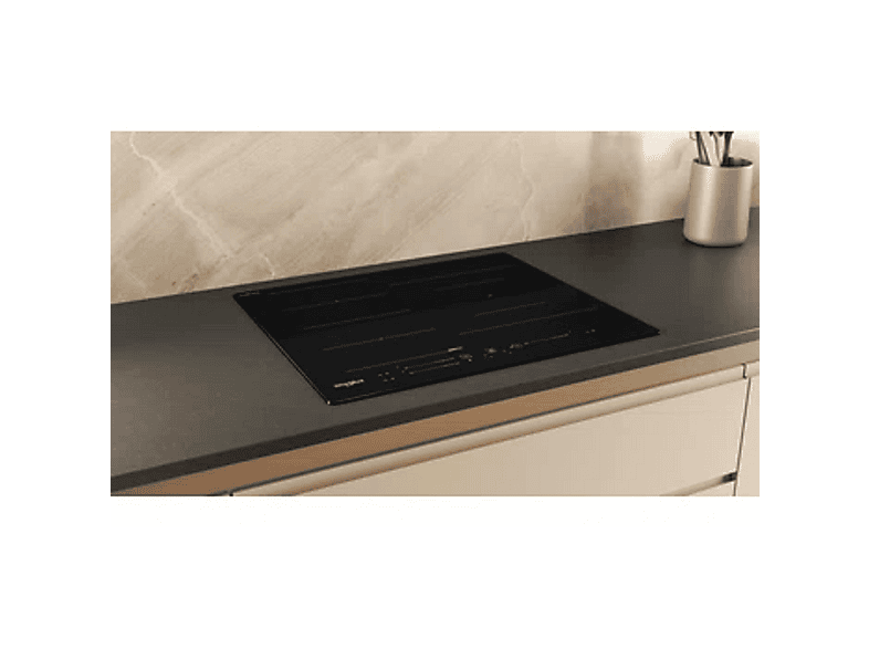 Placa inducción - WHIRLPOOL WF S9860 CPNE, 3 zonas, 590 mm, Negro — foto 7