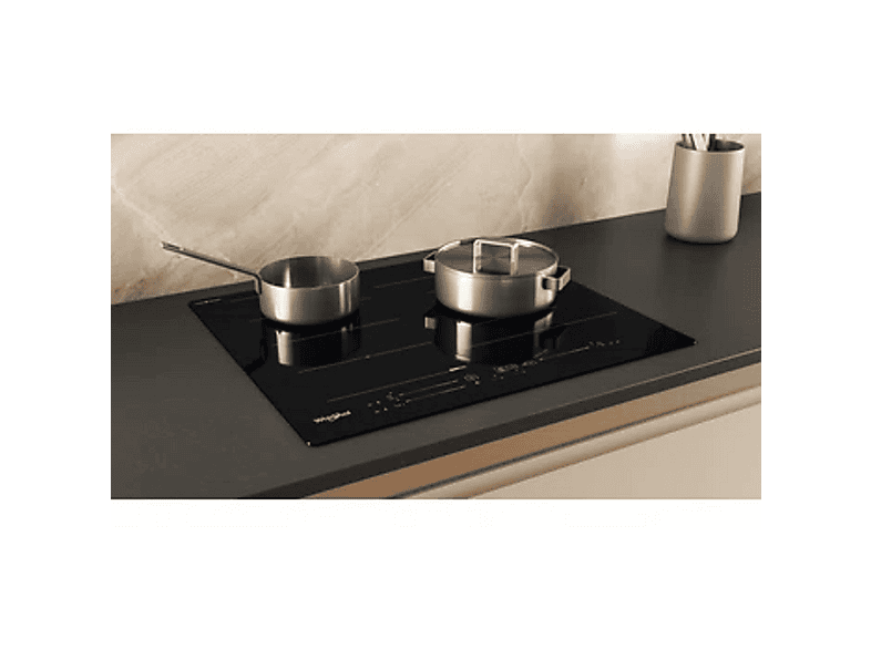 Placa inducción - WHIRLPOOL WF S9860 CPNE, 3 zonas, 590 mm, Negro — foto 8