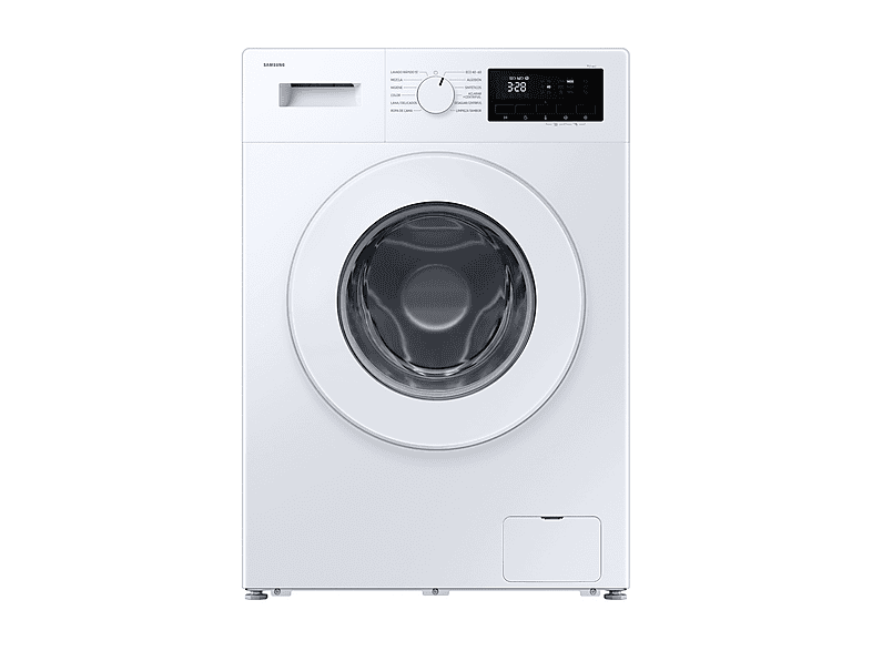 Lavadora carga frontal - SAMSUNG WW70FG3M05TWEC, 7 kg, 12 programas, Blanco