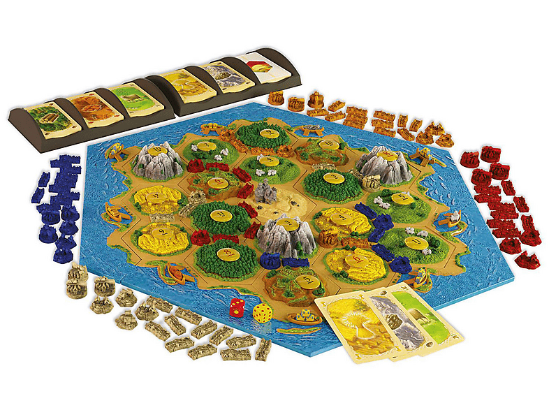 Juego de mesa - KOSMOS Catan - 3D Edition, edad recomendada: 10 año(s), min 3 , max 4 jugadores