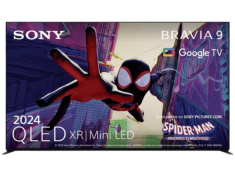 TV QLED 85" - Sony Bravia 9, XR | Mini LED, 4K HDR, Google Smart TV 2024,  Gaming PS5, IMAX, Dolby Atmos/Vision, Chromecast, Airplay, 120Hz, 85XR90 — foto 1