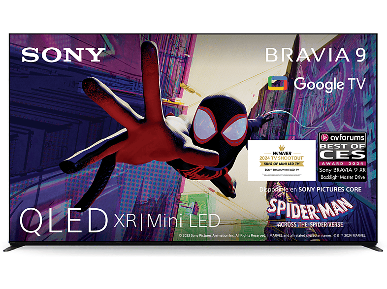 TV QLED 85" - Sony Bravia 9, XR | Mini LED, 4K HDR, Google Smart TV 2024,  Gaming PS5, IMAX, Dolby Atmos/Vision, Chromecast, Airplay, 120Hz, 85XR90 — foto 4