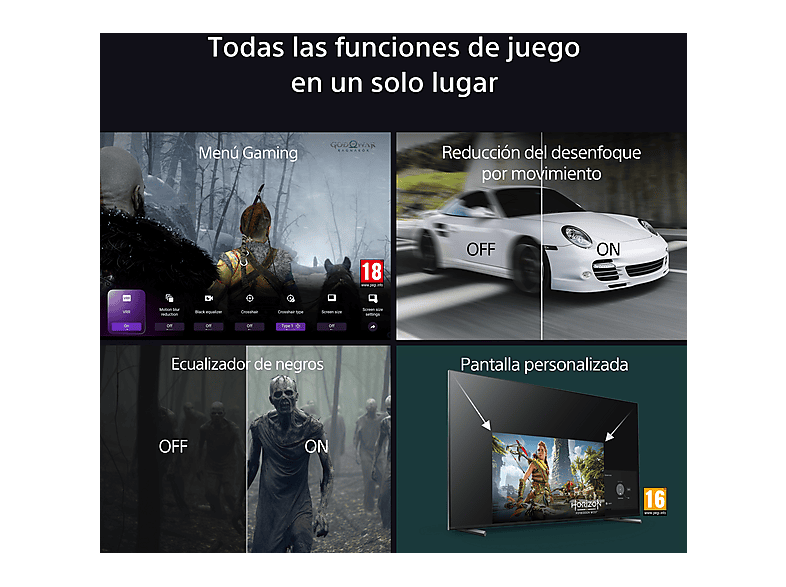 TV QLED 85" - Sony Bravia 9, XR | Mini LED, 4K HDR, Google Smart TV 2024,  Gaming PS5, IMAX, Dolby Atmos/Vision, Chromecast, Airplay, 120Hz, 85XR90 — foto 17