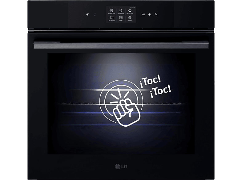 Horno a vapor - LG WS9D7672WM, Multifunción, Pirolítico, 76 l, 59.2 cm, Cristal negro mate — foto 1