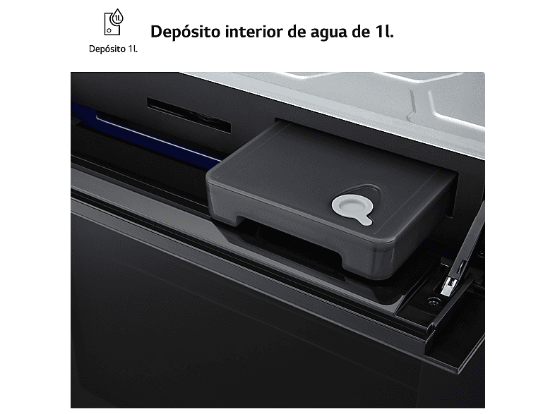 Horno a vapor - LG WS9D7672WM, Multifunción, Pirolítico, 76 l, 59.2 cm, Cristal negro mate — foto 10