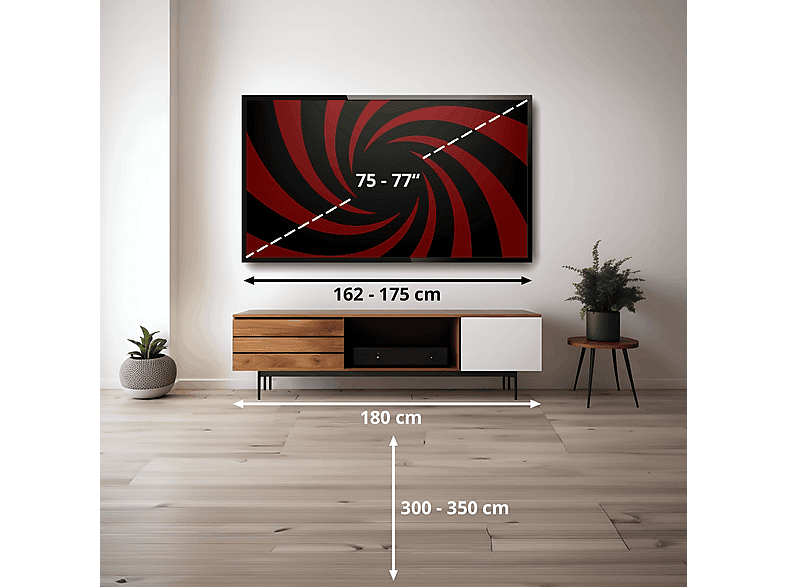 TV RGB Micro LED 75" - Samsung TMR75R95HATXXC, UHD 4K, Micro RGB AI Engine Pro, Full AI, Negro — foto 2