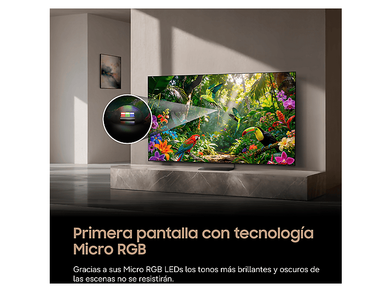 TV RGB Micro LED 75" - Samsung TMR75R95HATXXC, UHD 4K, Micro RGB AI Engine Pro, Full AI, Negro — foto 10