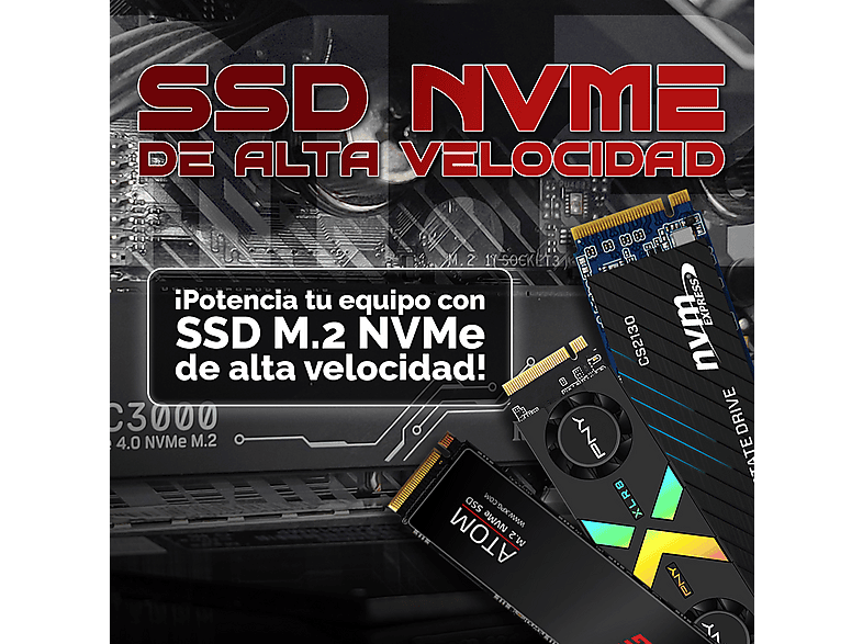 PC Gaming - PC RACING MK I5, Intel® Core™ i5 12400F, 32 GB RAM, 2 TB SSD, GeForce RTX™ 5060, Windows 11 Pro, Negro — foto 5