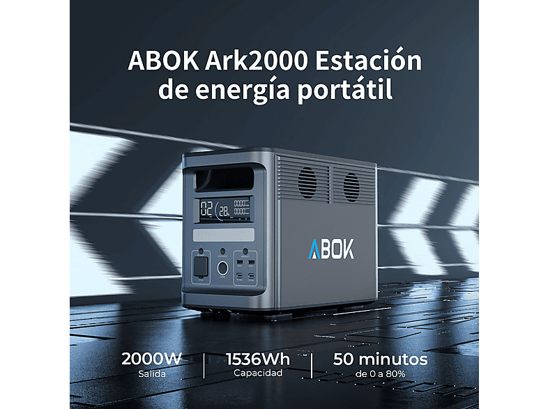 Estación de energía portátil - ABOK Ark2000 (Ref. 177799923) — foto 5