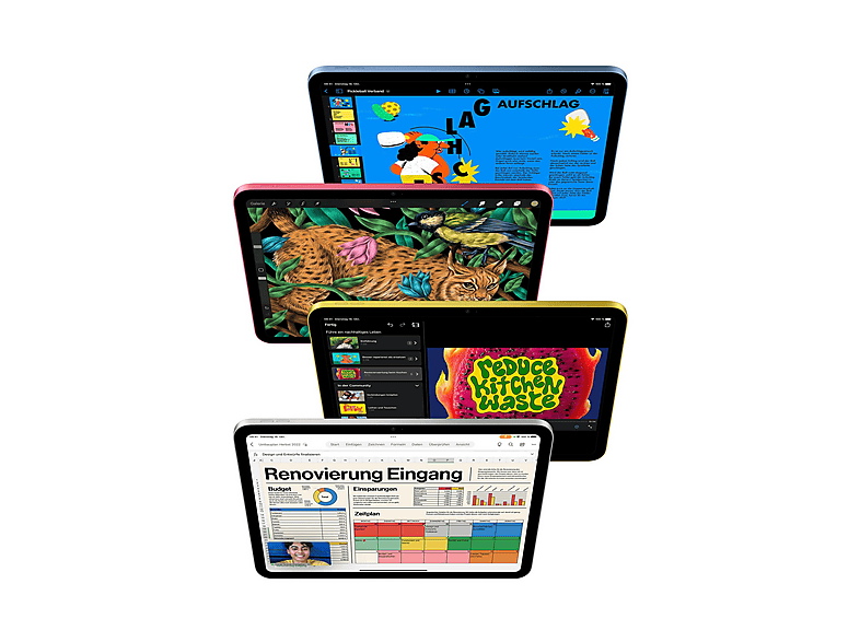 APPLE iPad, 256 GB, Blue, 10,9 " UFHD, 4 GB RAM, Processor, Tablet iOS — foto 7