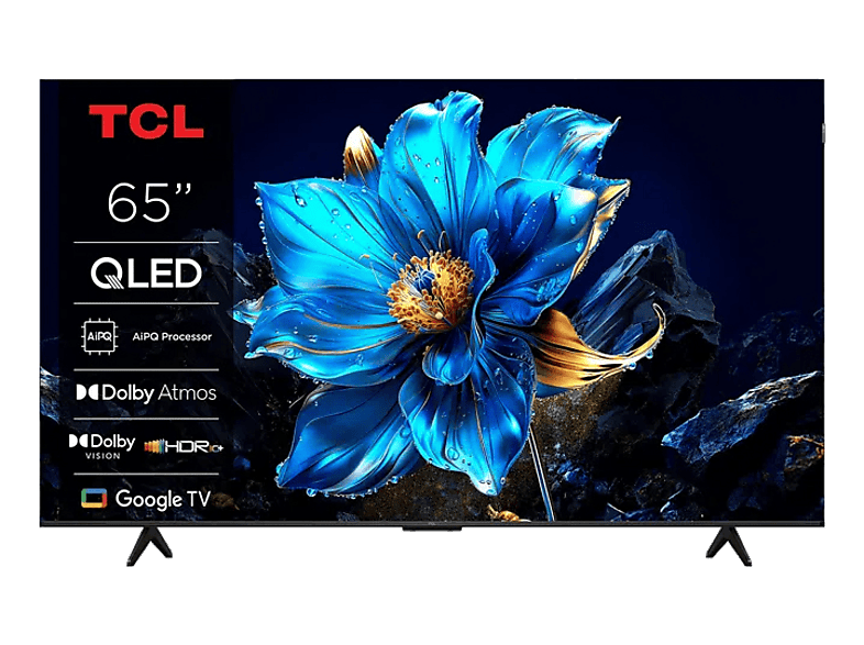 TV QLED 65" - TCL 65T69C, UHD 4K, Procesador AiPQ, Smart TV, DVB-T2, Negro — foto 4