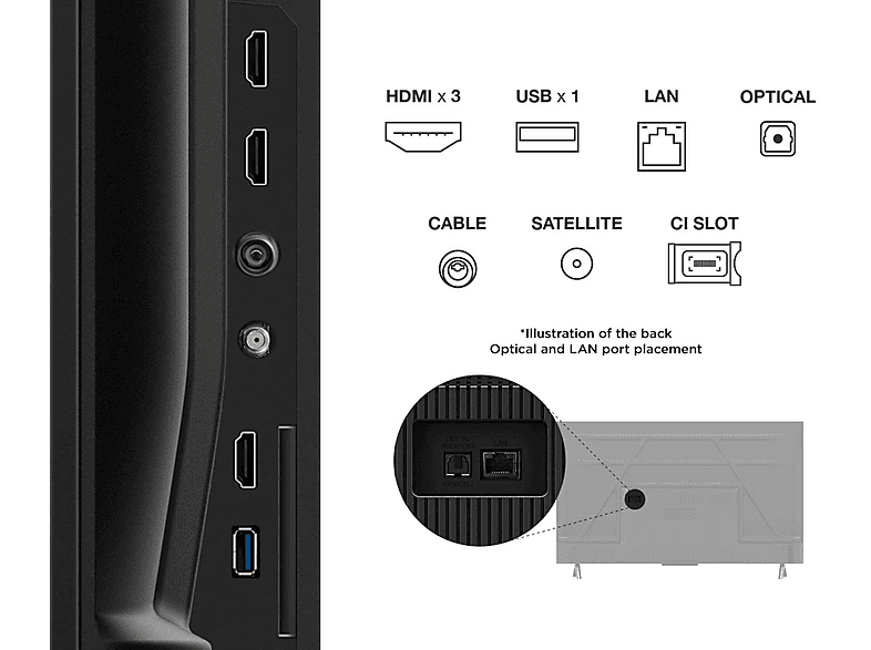 TV QLED 65" - TCL 65T69C, UHD 4K, Procesador AiPQ, Smart TV, DVB-T2, Negro — foto 11