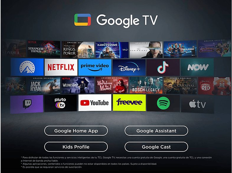 TV QLED 65" - TCL 65T69C, UHD 4K, Procesador AiPQ, Smart TV, DVB-T2, Negro — foto 15